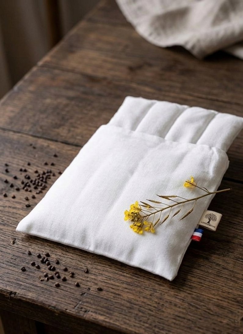 Bouillotte ventre colza déhoussable
