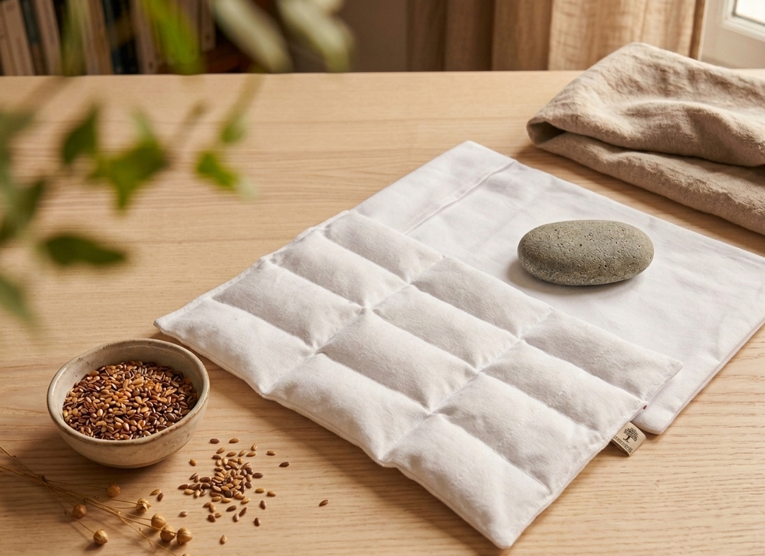 Bouillotte XL en lin bio