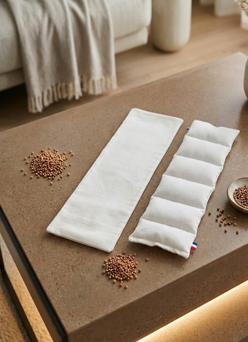 Bouillotte longue colza et sa house