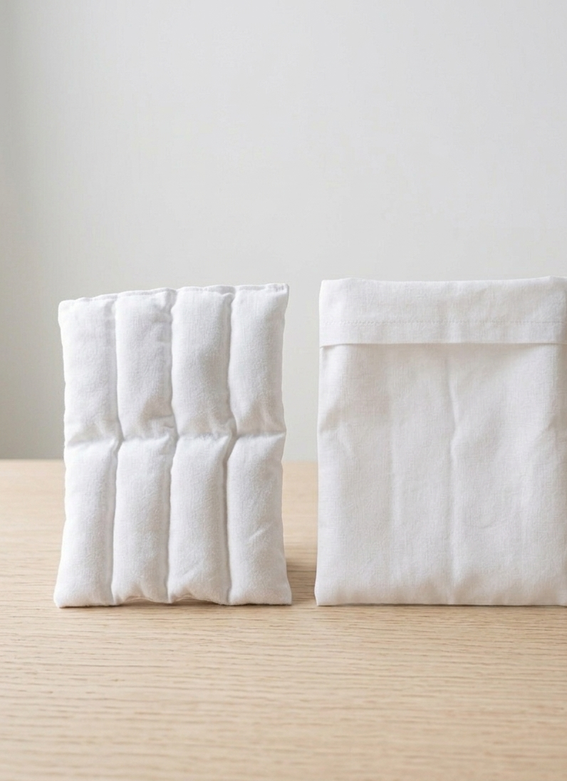 Bouillotte ventre blé bio déhoussable
