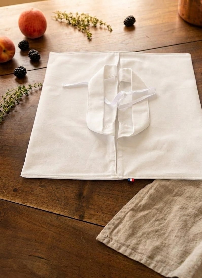 Sac à tarte plié